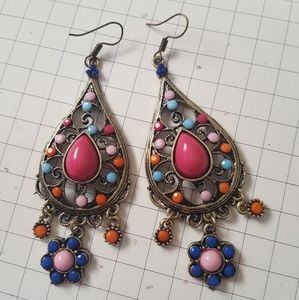 Organica Natural Handmade Earrings NWT